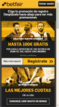 Mobile Screenshot of betfair.es