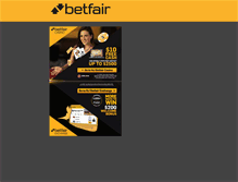 Tablet Screenshot of betfair.com